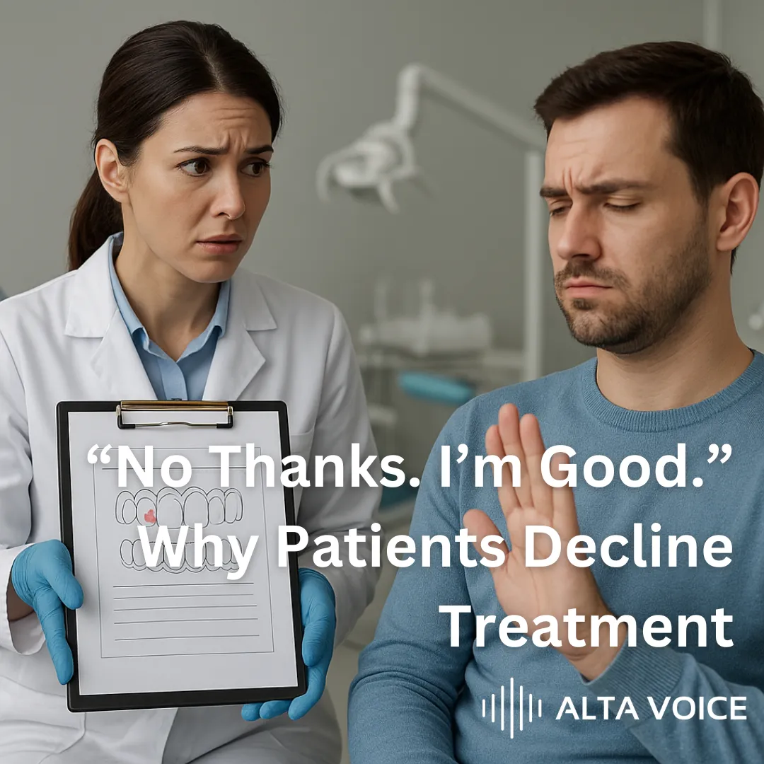 “No Thanks, I’m Good”: Why Patients Decline Treatment