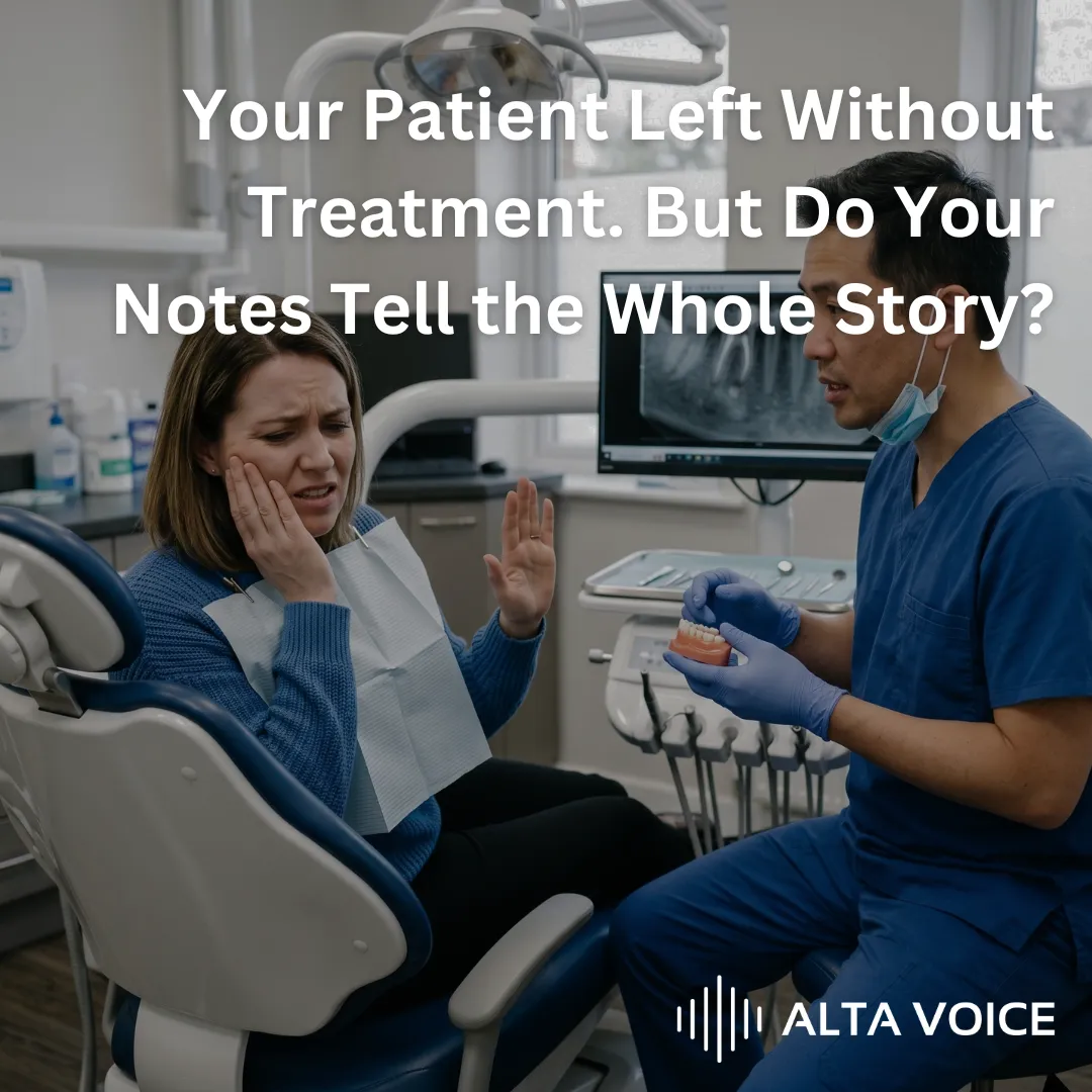 Your Patient Left Without Treatment. But Do Your Notes Tell the Whole Story?